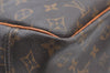 Authentic Louis Vuitton Monogram Deauville Hand Bag M47270 LV K5130