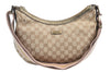 Authentic GUCCI Sherry Line Shoulder Bag GG Canvas Leather 181092 Beige K5135