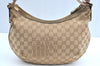 Authentic GUCCI Sherry Line Shoulder Bag GG Canvas Leather 181092 Beige K5135