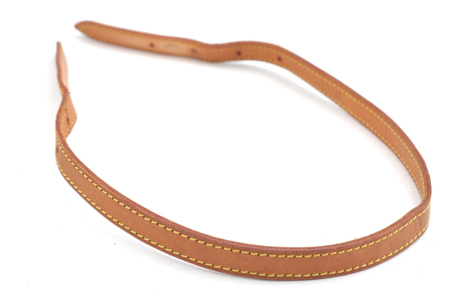 Auth Louis Vuitton Leather Shoulder Strap For Bucket PM 27.6