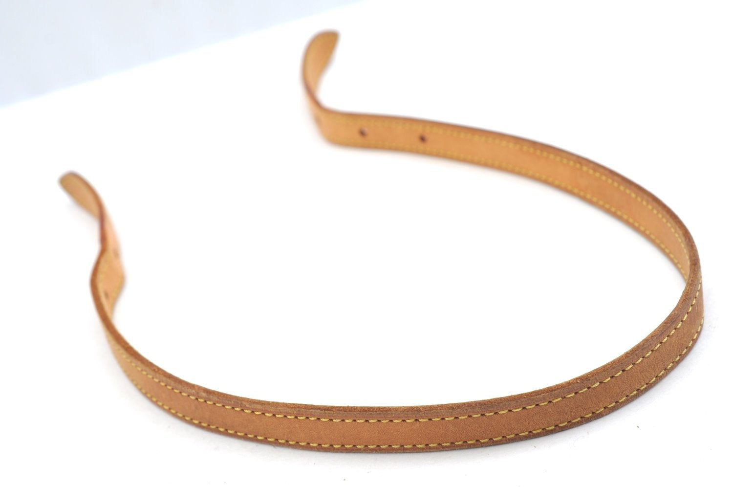 Auth Louis Vuitton Leather Shoulder Strap For Bucket PM 27.6