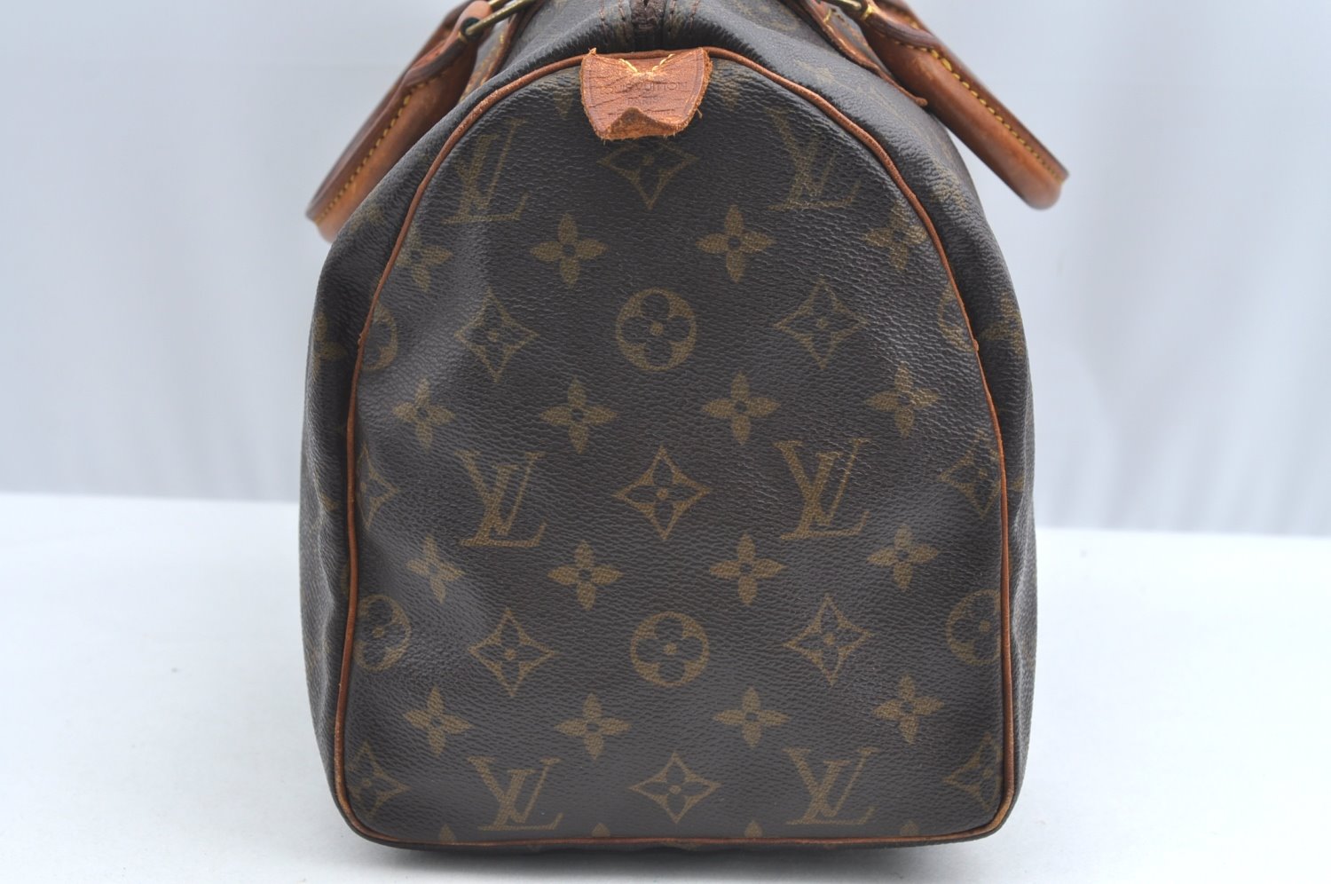 Authentic Louis Vuitton Monogram Speedy 30 Hand Boston Bag M41526 LV Junk K5141