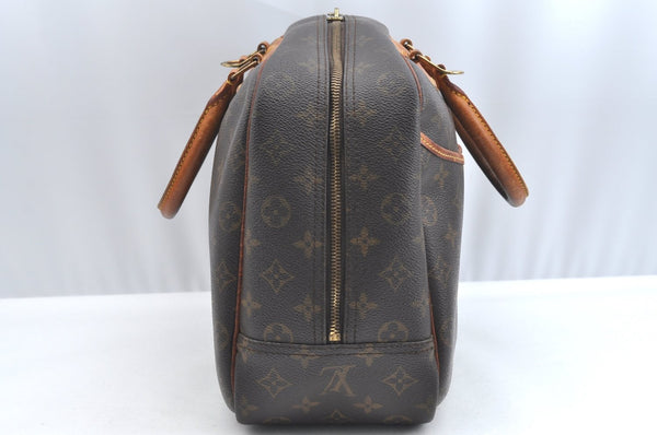 Authentic Louis Vuitton Monogram Deauville Hand Bag M47270 LV K5143