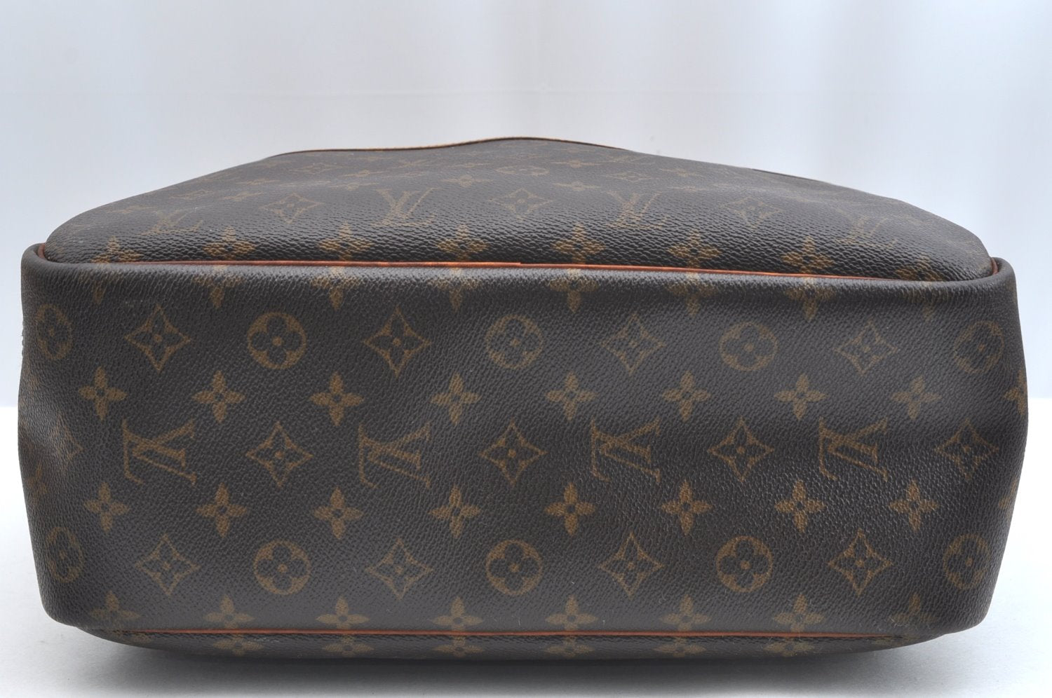 Authentic Louis Vuitton Monogram Deauville Hand Bag M47270 LV K5143