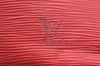 Authentic Louis Vuitton Epi Petit Noe Shoulder Drawstring Bag M44107 Red K5145