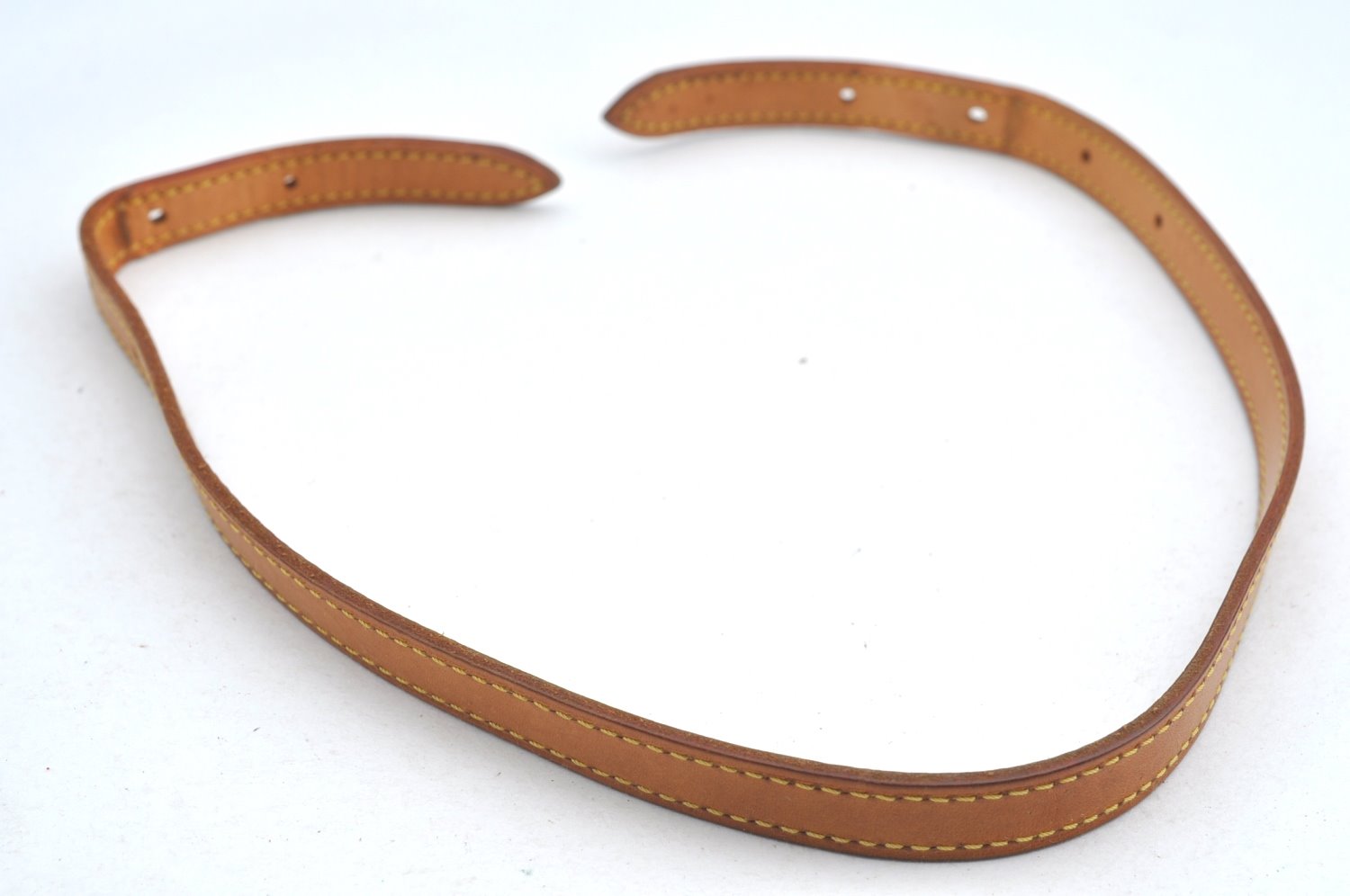 Auth Louis Vuitton Leather Shoulder Strap For Bucket GM 31.9