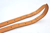 Authentic Louis Vuitton Leather Shoulder Strap For Bucket GM 31.9" Beige K5153