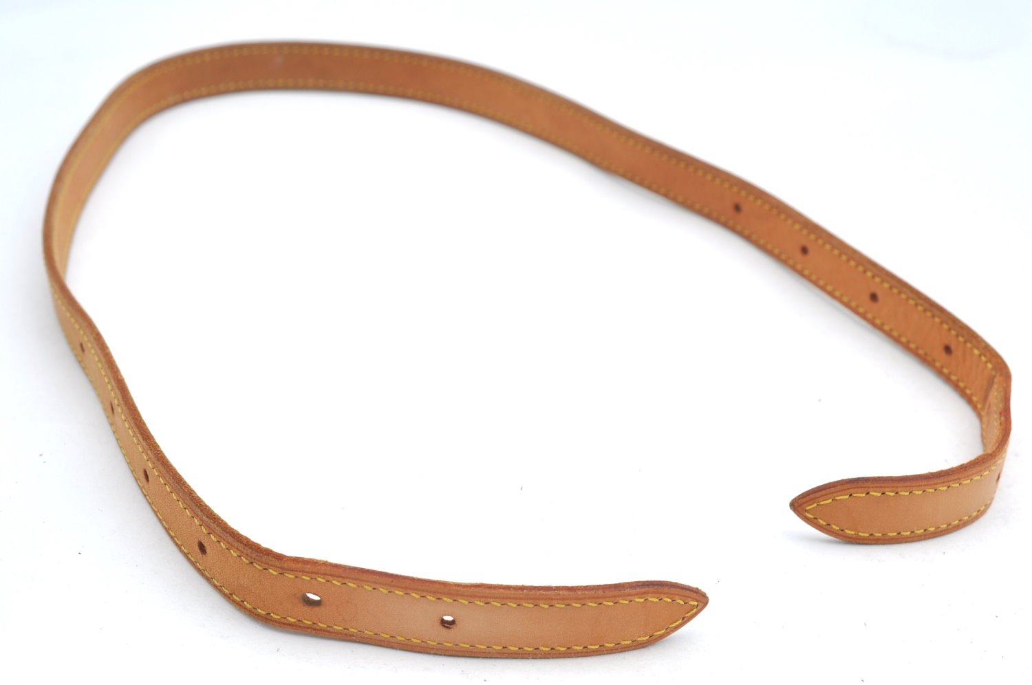 Authentic Louis Vuitton Leather Shoulder Strap For Bucket GM 31.9