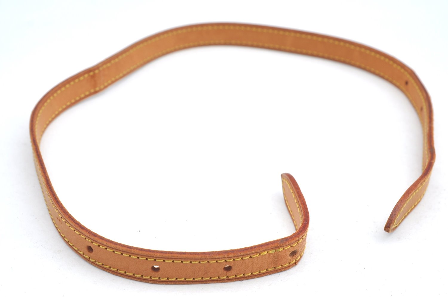 Authentic Louis Vuitton Leather Shoulder Strap For Bucket PM 27.6