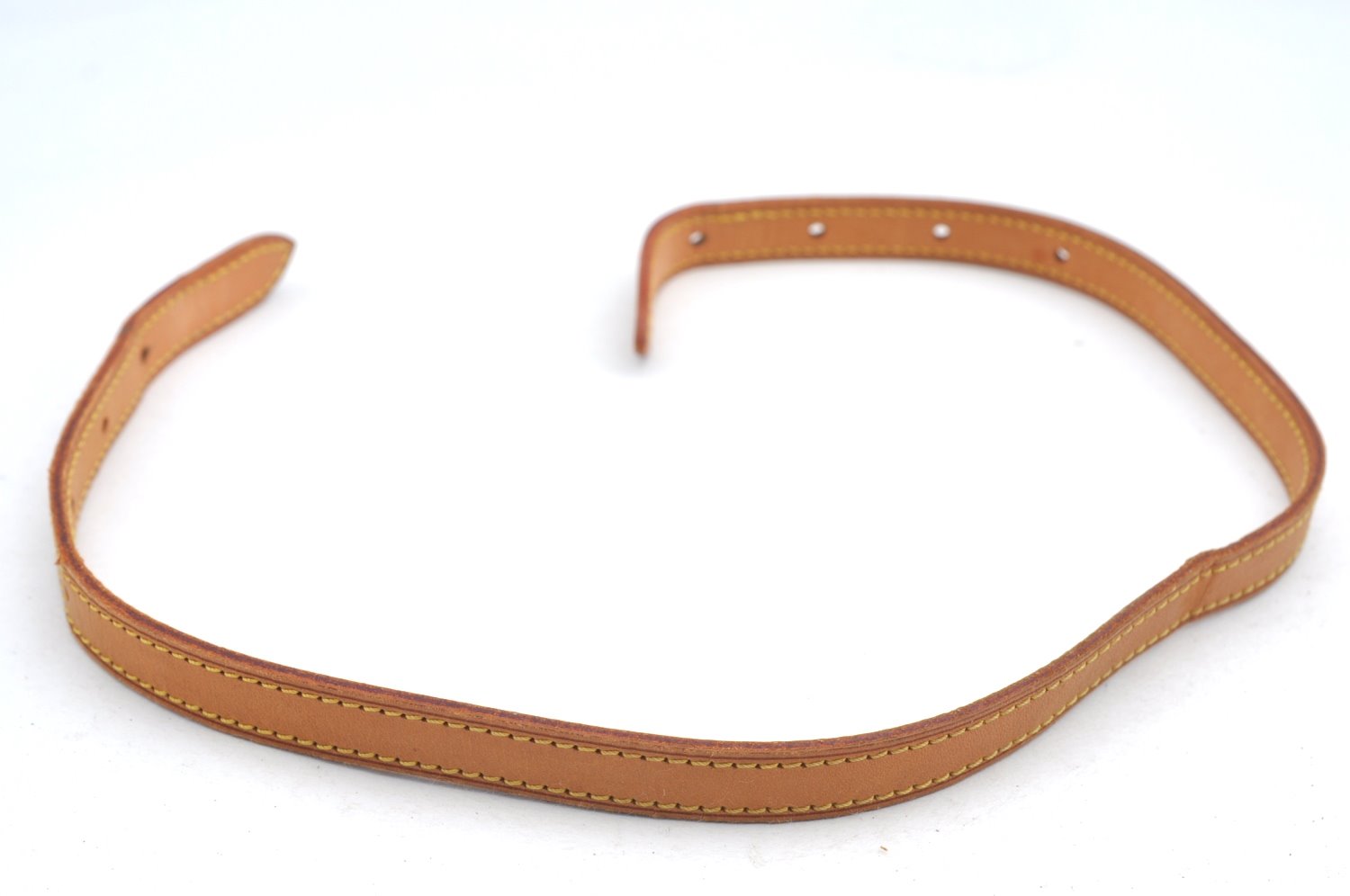 Authentic Louis Vuitton Leather Shoulder Strap For Bucket PM 27.6