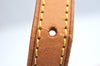 Authentic Louis Vuitton Leather Shoulder Strap For Bucket PM 27.6" Beige K5154