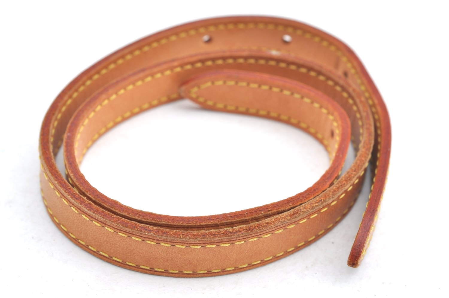 Authentic Louis Vuitton Leather Shoulder Strap For Bucket PM 27.6