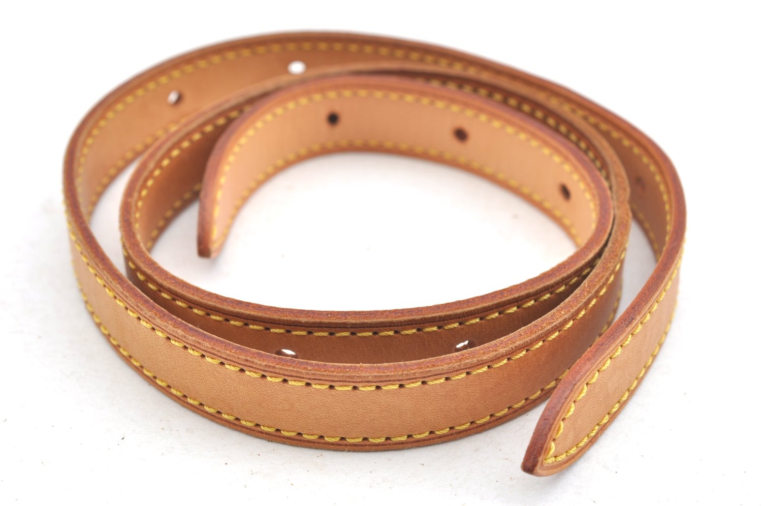 Authentic Louis Vuitton Leather Shoulder Strap For Bucket GM 31.9