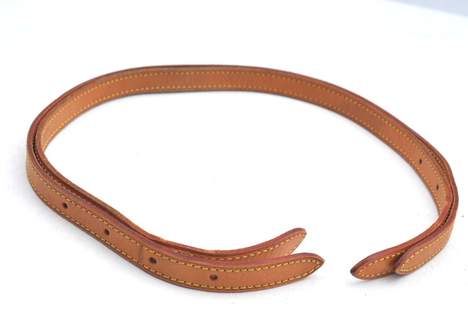 Authentic Louis Vuitton Leather Shoulder Strap For Bucket PM 27.6