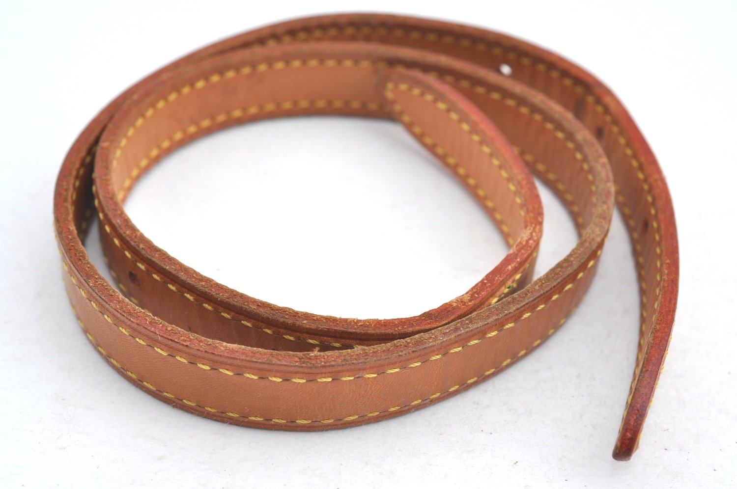 Authentic Louis Vuitton Leather Shoulder Strap For Bucket PM 27.6