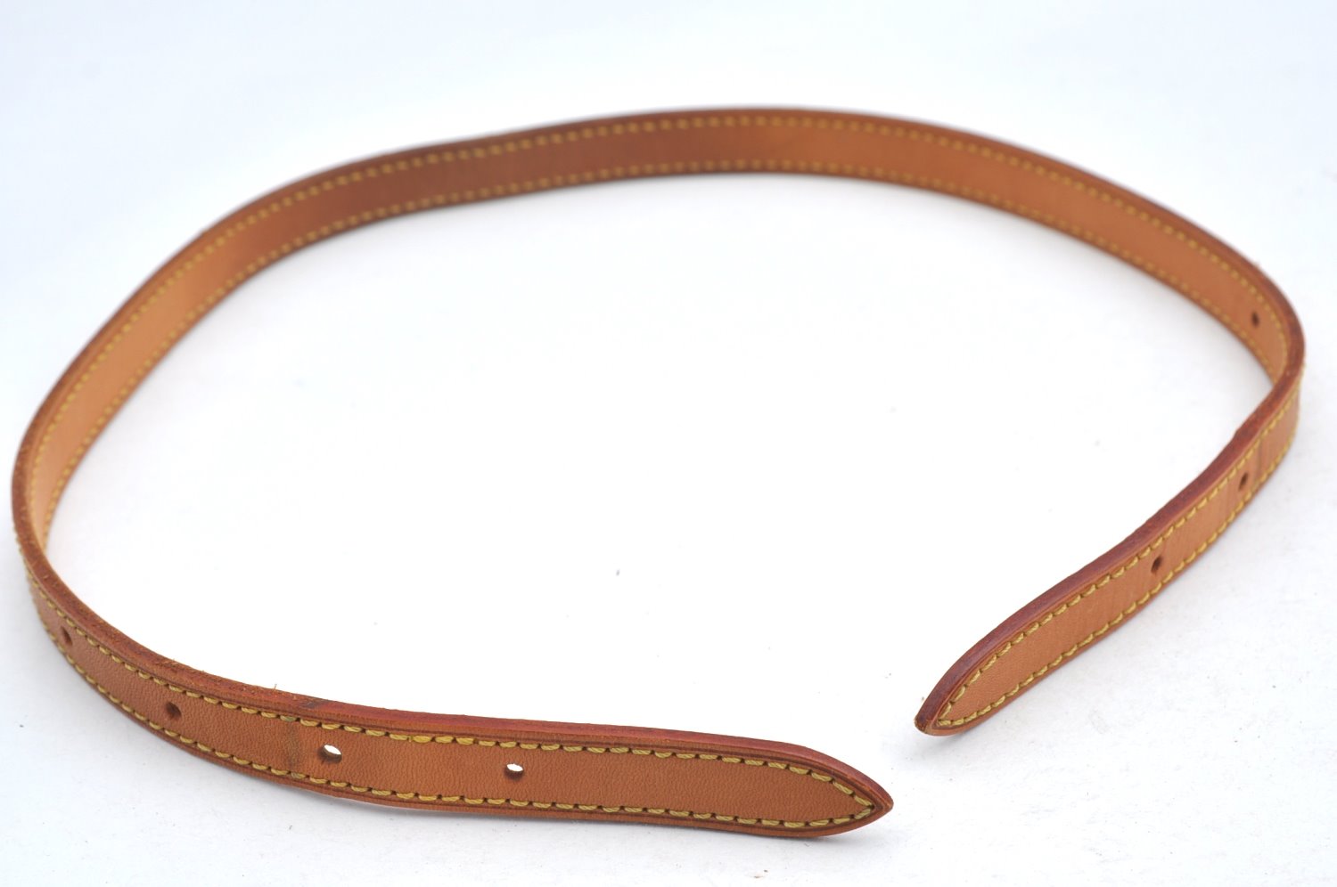 Authentic Louis Vuitton Leather Shoulder Strap For Bucket PM 27.6