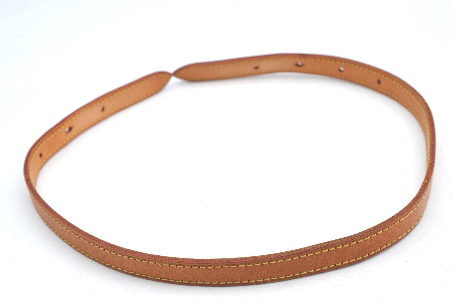 Authentic Louis Vuitton Leather Shoulder Strap For Bucket PM 27.6