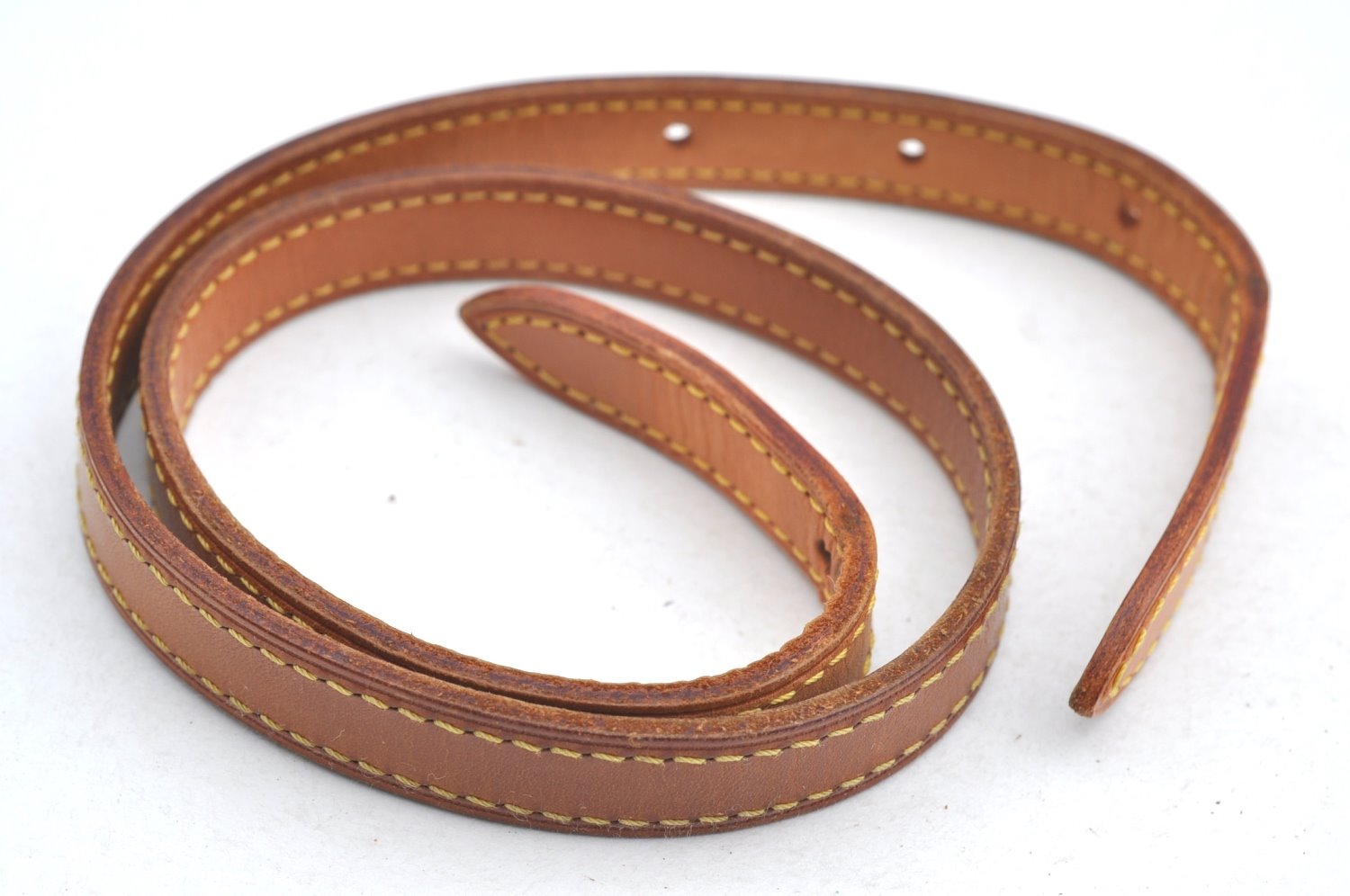 Authentic Louis Vuitton Leather Shoulder Strap For Bucket PM 27.6