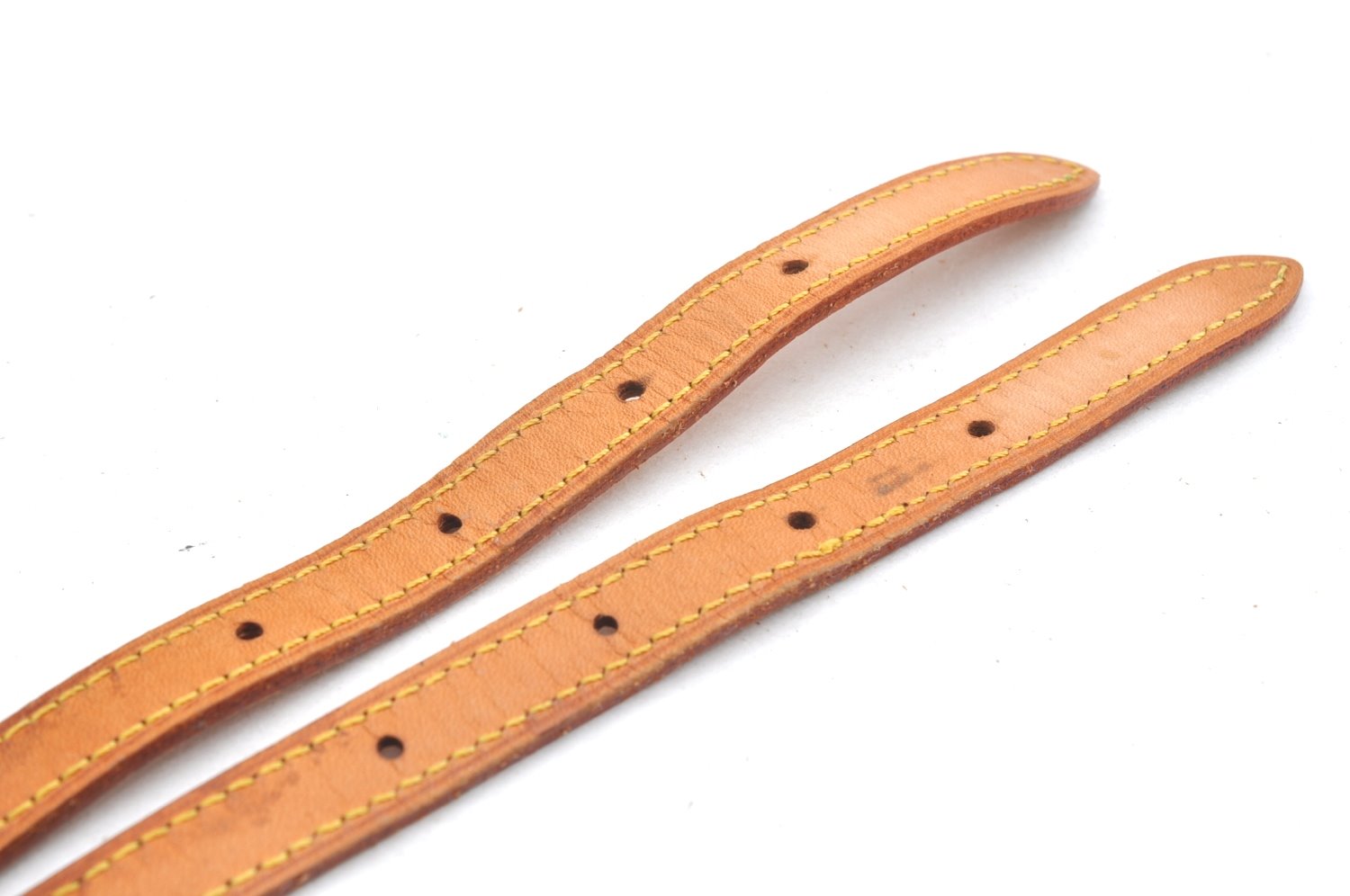 Authentic Louis Vuitton Leather Shoulder Strap For Bucket PM 27.6