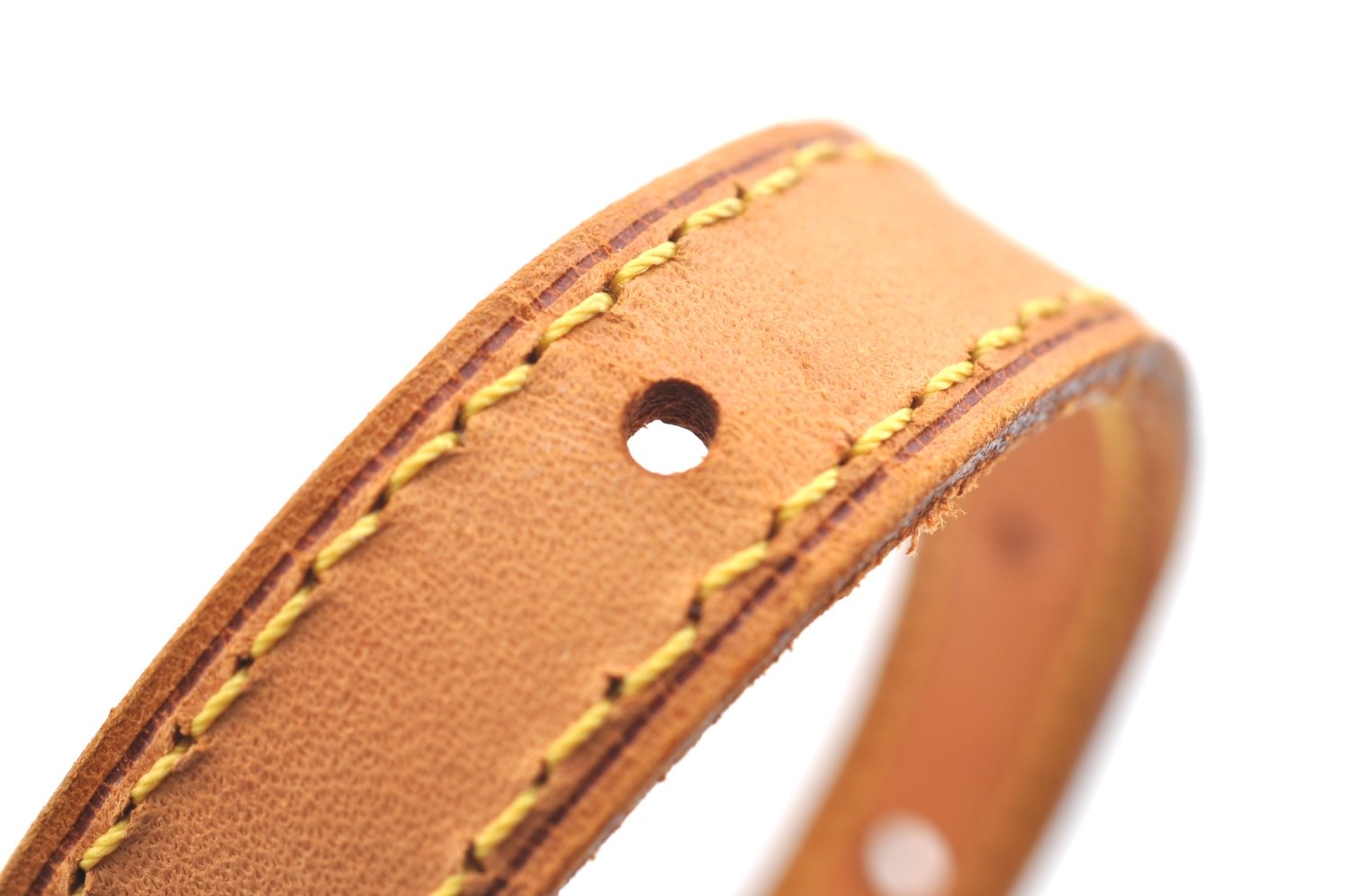 Authentic Louis Vuitton Leather Shoulder Strap For Bucket PM 27.6