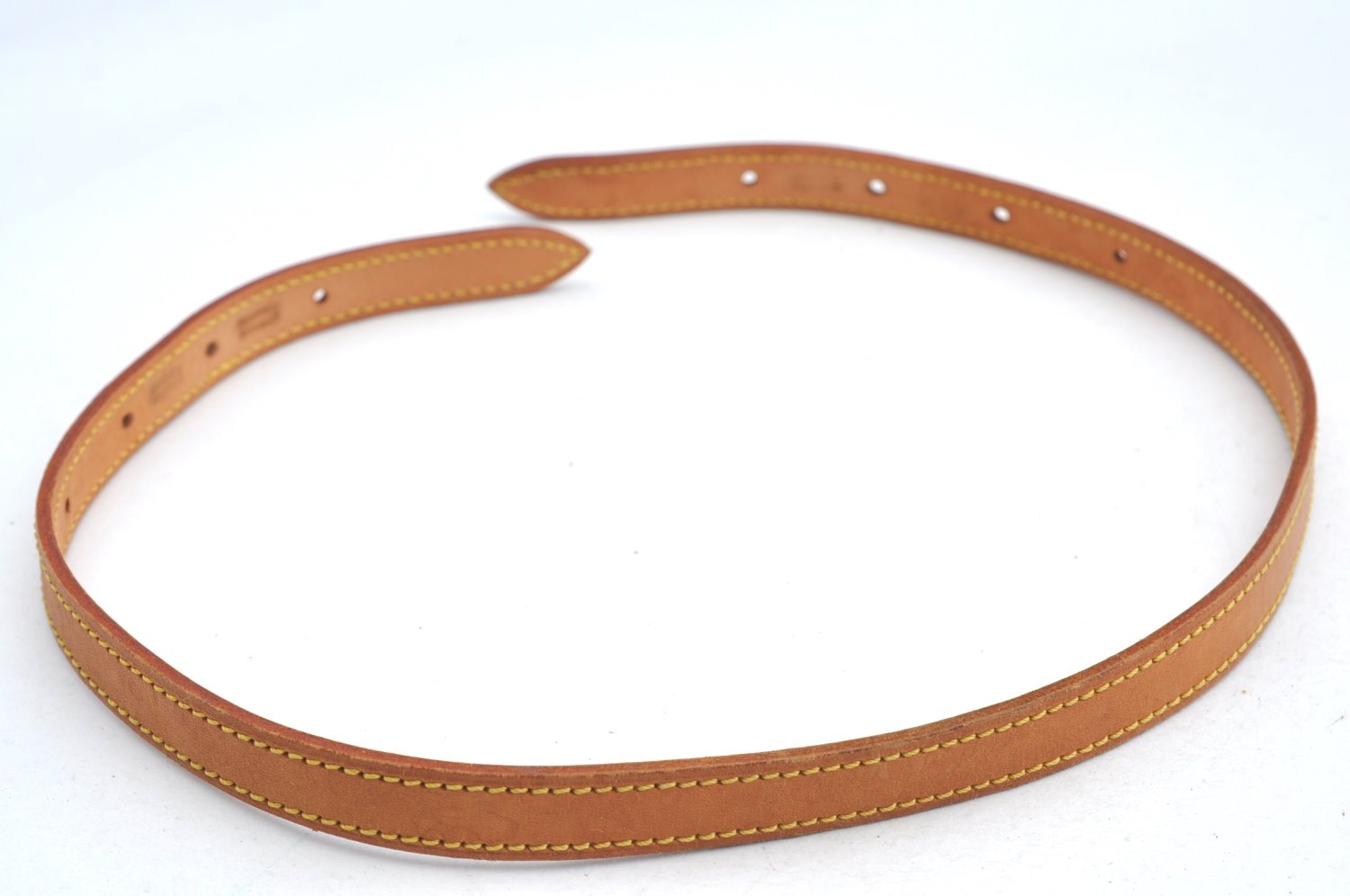 Authentic Louis Vuitton Leather Shoulder Strap For Bucket PM 27.6