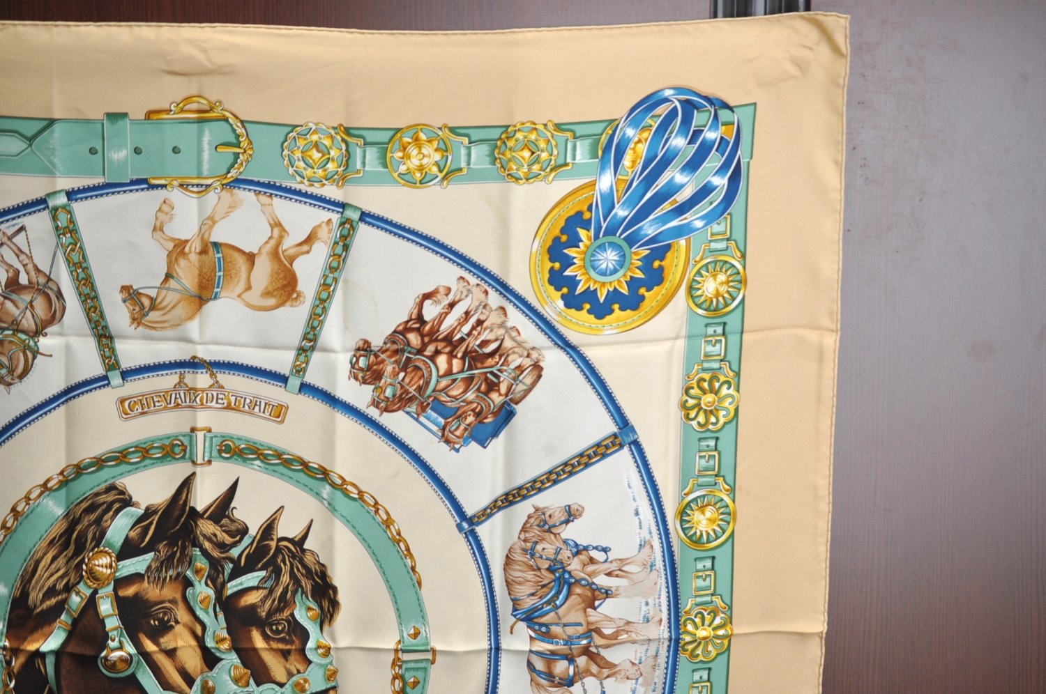 Authentic HERMES Carre 90 Scarf 