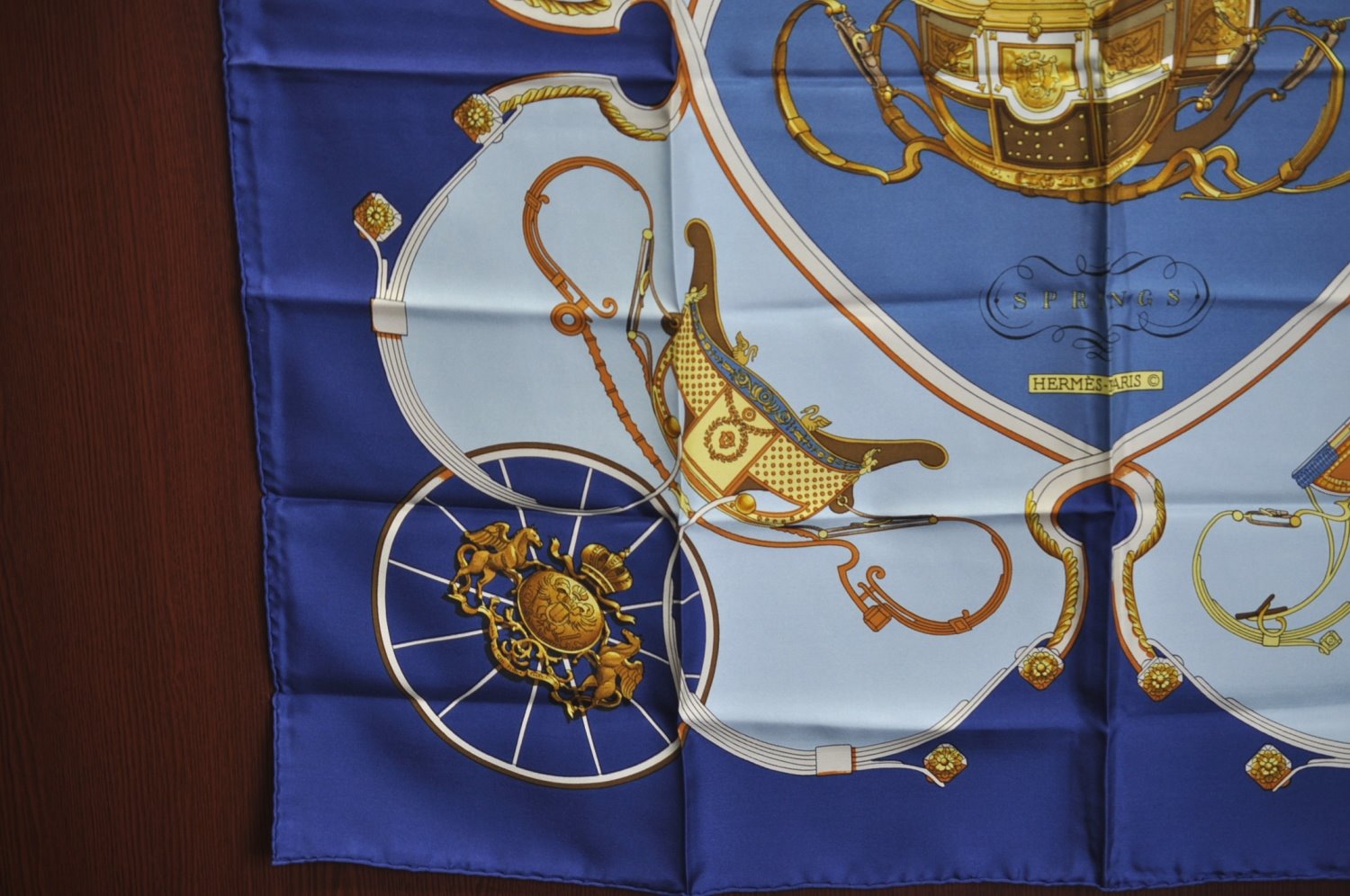 Authentic HERMES Carre 90 Scarf 