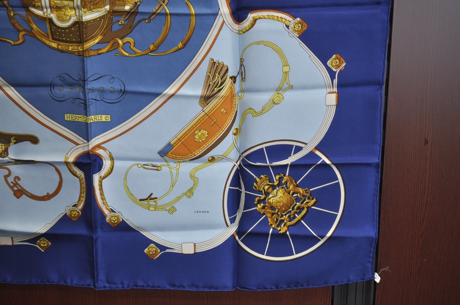 Authentic HERMES Carre 90 Scarf 