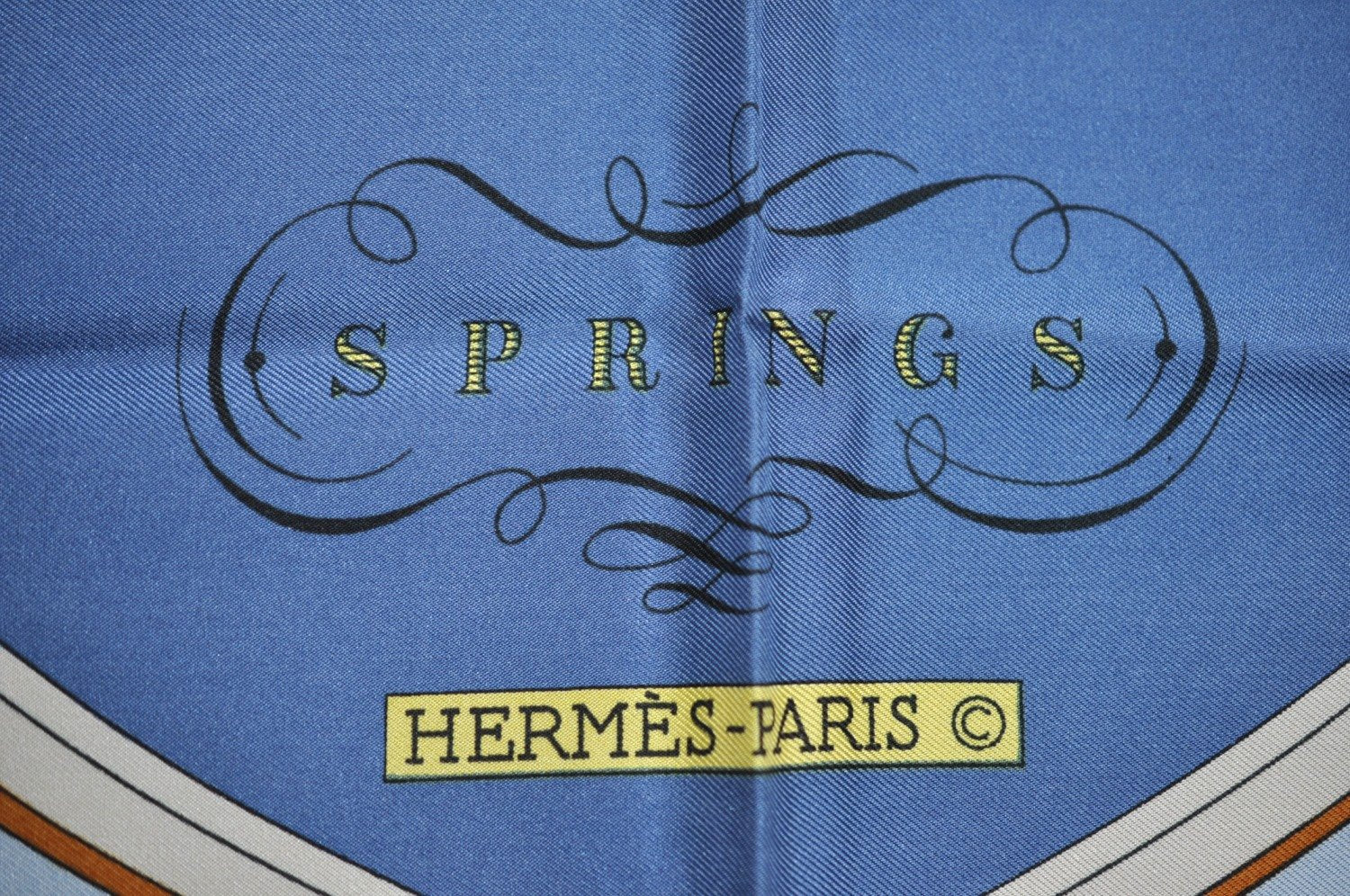 Authentic HERMES Carre 90 Scarf 