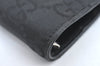 Authentic GUCCI Notebook Cover GG Nylon Leather Black K5173