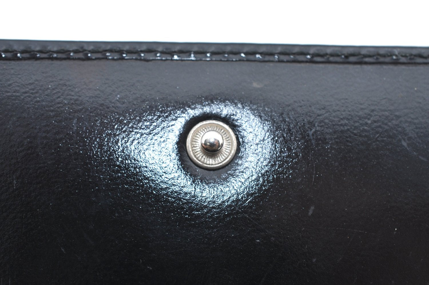 Authentic GUCCI Notebook Cover GG Nylon Leather Black K5173