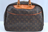 Authentic Louis Vuitton Monogram Deauville Hand Bag M47270 LV K5185