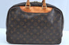 Authentic Louis Vuitton Monogram Deauville Hand Bag M47270 LV K5185