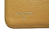 Authentic CHANEL Caviar Skin CoCo Mark Agenda Notebook Cover Yellow K5186