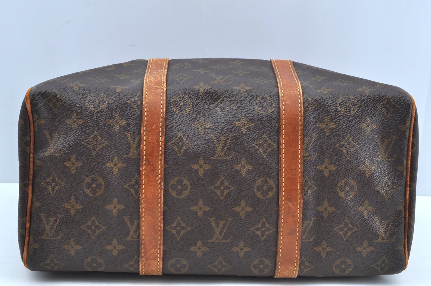 Authentic Louis Vuitton Monogram Sac Souple 35 Hand Boston Bag Old Model Junk K5187