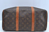 Authentic Louis Vuitton Monogram Sac Souple 35 Hand Boston Bag Old Model Junk K5187