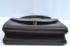Authentic GUCCI Hand Bag Purse Leather Brown K5188