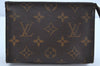 Auth Louis Vuitton Monogram Poche Toilette 15 M47546 Cosmetics Pouch Junk K5190