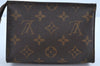 Auth Louis Vuitton Monogram Poche Toilette 15 M47546 Cosmetics Pouch Junk K5190