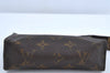 Auth Louis Vuitton Monogram Poche Toilette 15 M47546 Cosmetics Pouch Junk K5190