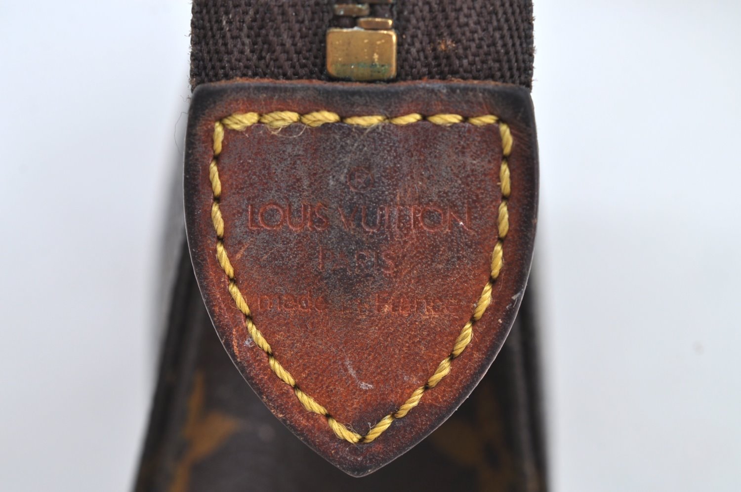 Auth Louis Vuitton Monogram Poche Toilette 15 M47546 Cosmetics Pouch Junk K5190