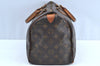 Authentic Louis Vuitton Monogram Speedy 30 Hand Bag Purse M41526 LV K5195