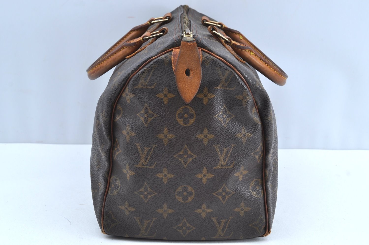 Authentic Louis Vuitton Monogram Speedy 30 Hand Bag Purse M41526 LV K5195