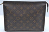 Auth Louis Vuitton Monogram Poche Toilette 26 Cosmetics Pouch Old Model LV K5202