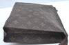 Auth Louis Vuitton Monogram Poche Toilette 26 Cosmetics Pouch Old Model LV K5202