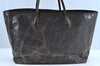 Authentic FENDI Zucca Shoulder Tote Bag PVC Leather Brown K5207