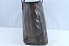 Authentic FENDI Zucca Shoulder Tote Bag PVC Leather Brown K5207