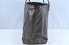 Authentic FENDI Zucca Shoulder Tote Bag PVC Leather Brown K5207