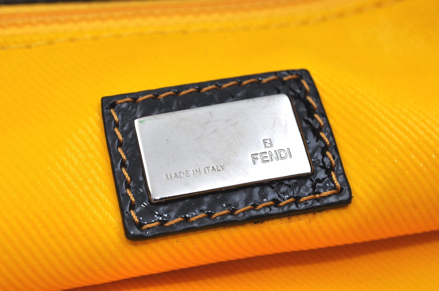 Authentic FENDI Zucca Shoulder Tote Bag PVC Leather Brown K5207