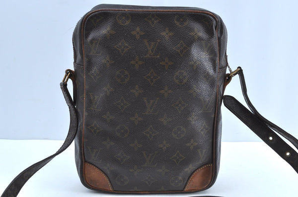 Authentic Louis Vuitton Monogram Danube GM Shoulder Cross Bag M45262 LV K5210